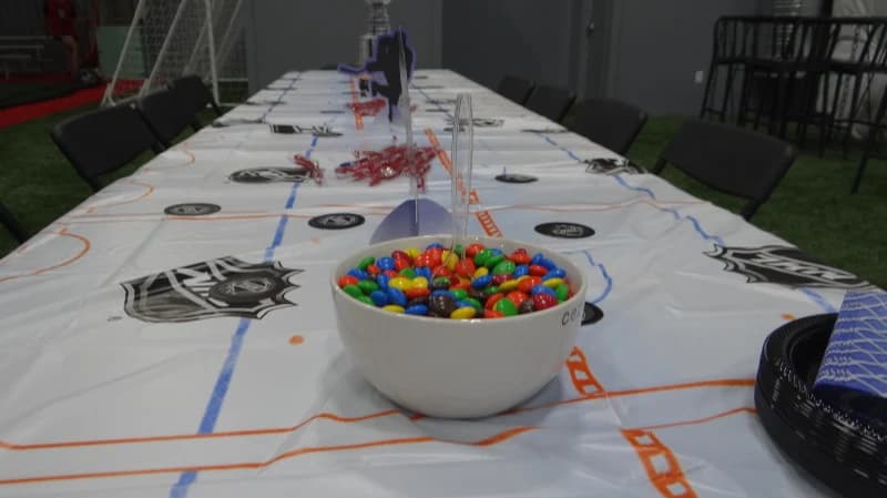 A birthday party group at All Access Sports